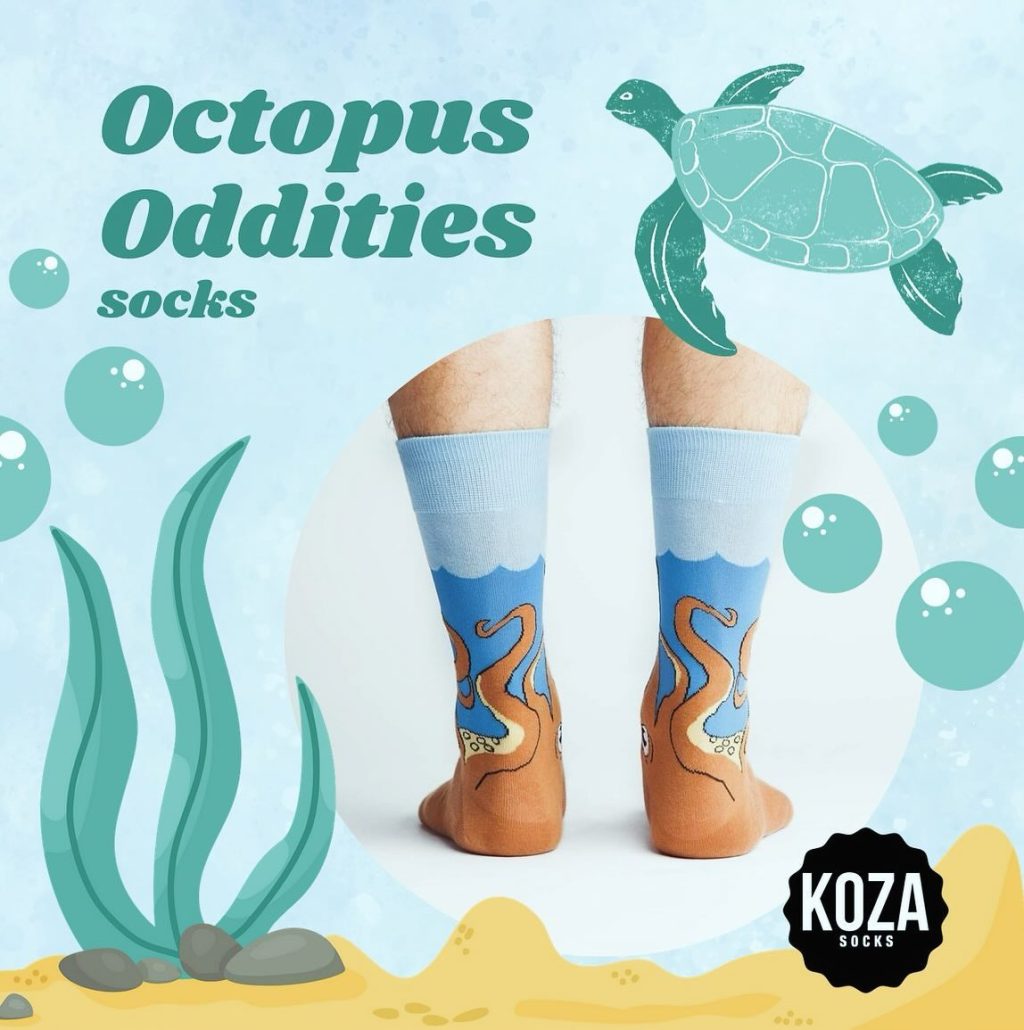 Instagram post from kozasocks. This post is in position 3.